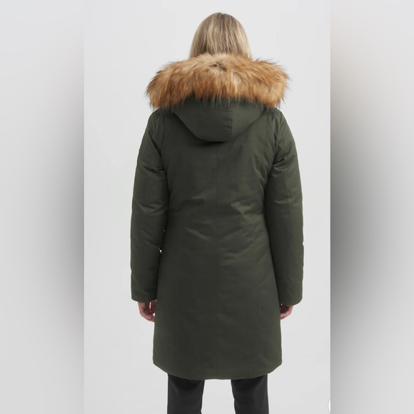 NWOT: toboggan Parka with Faux Fur Hood - Picture 2 of 6